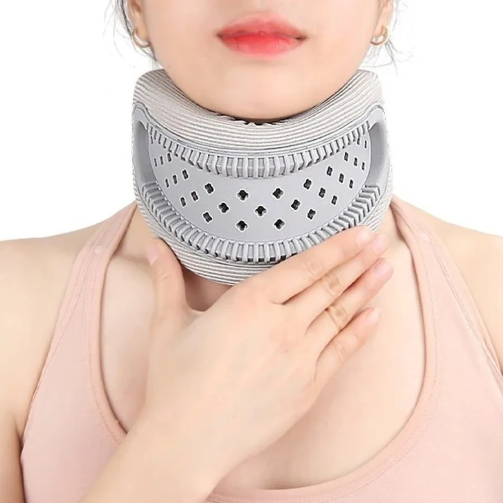 Comfortable Anti Bowing Neck Brace Breathable Portable Neck Support Sleeve Neck Orthopedic Stabilizes Cervical Corrector Unisex
