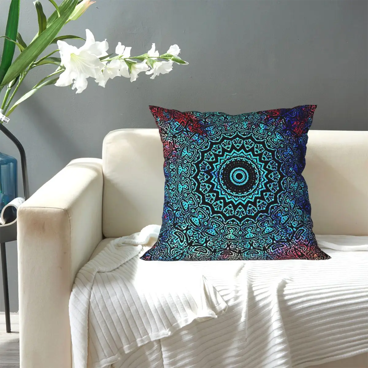 Bohemian Bohemian Passion Mandala Zen Yoga Meditation Square Pillowcase Pillow Cover Cushion Decor Throw Pillow for Home Living Room - Aliexpress Deal