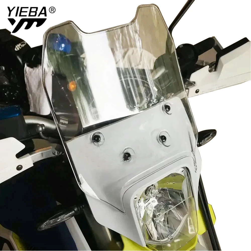 

2025 Front Windscreen Windshield Screen Wind Shield Deflector Protector For Husqvarna 701 Enduro LR Supermoto 2016-2025 2023