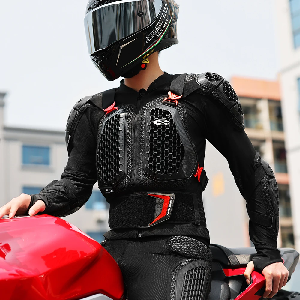 

Men's Motorcycle Jacket Wear-resistant Scratch Resistant Breathable Protective Equipment Off-road Riding Armor