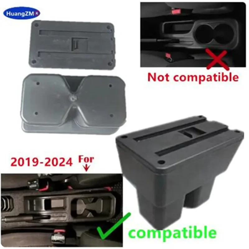 For Suzuki Jimny Armrest box For Suzuki Jimny JB74 2019-2024 Car Armrest box Storage Box Dedicated Retrofit Car Accessories