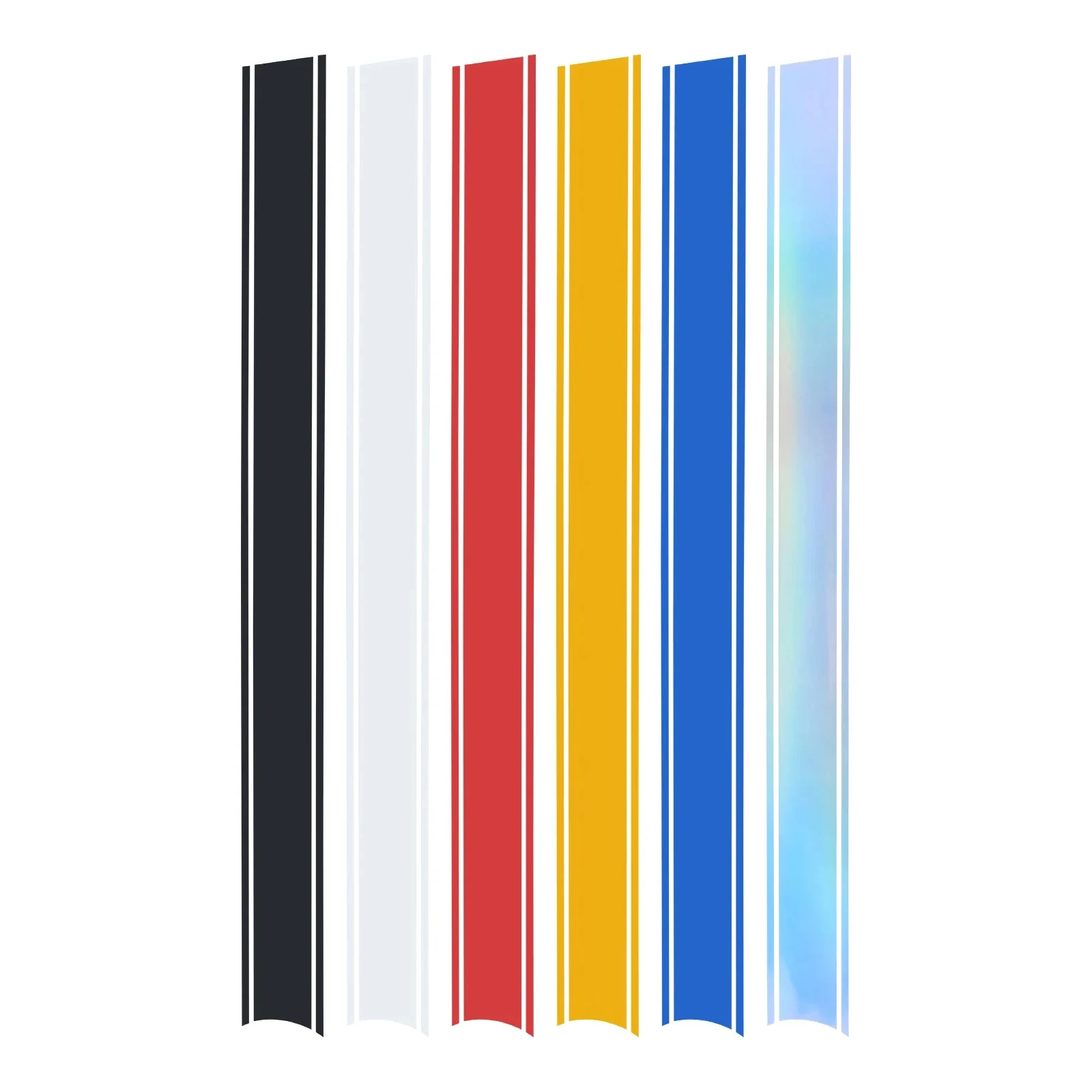

1Pc Motorcycle Stickers Fuel Tank Cowl Vinyl Waterproof Stripe Pinstripe Decal Motorbike Body Styling Decorations 50*4.5cm