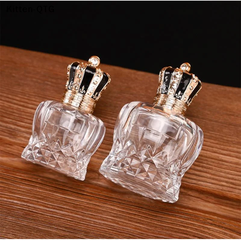 

Hot！50/100ml Premium Perfume Bottle Clear Thickened Glass Empty Spray Bottle Crimp Nick Bayonet Bottle Need A Tool