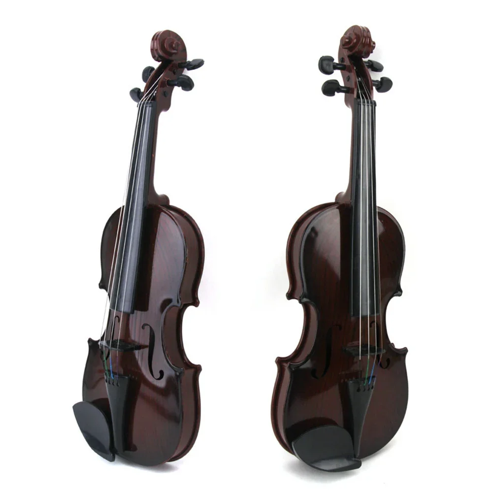 Acoustic Violin Toy Adjustable String Simulation Musical Instrument Practice Toy