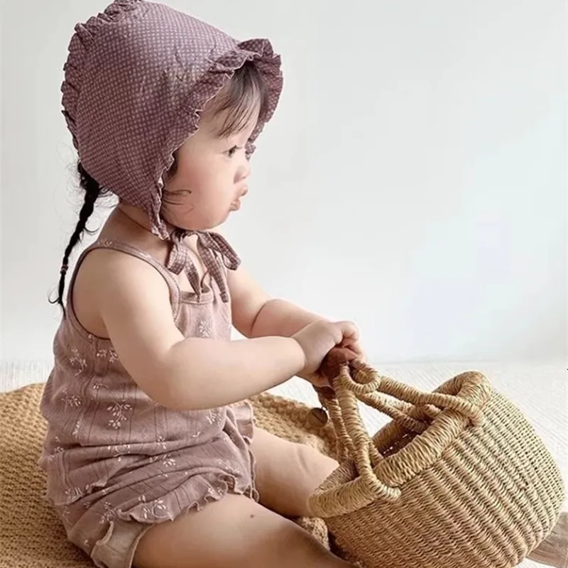 طفل ملابس الصيف سترة السراويل الفتيات بروتيل قمصان مجموعات القطن أكمام وتتسابق أعلى + السراويل 2 قطعة 0-6T