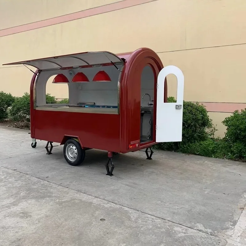 Stainless steel room service car Hotel supplies Multifunctional cleaning car Restaurant linen car