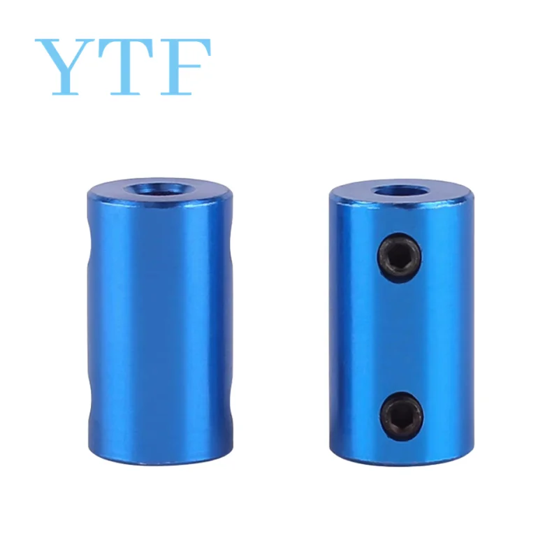 1-50pcs Blue Black Aluminum Alloy Coupling Bore 5x5 5x8 For 3D Printer, Car Model, Ship Model, Metal DIY Model ,Impresora 3D Diy