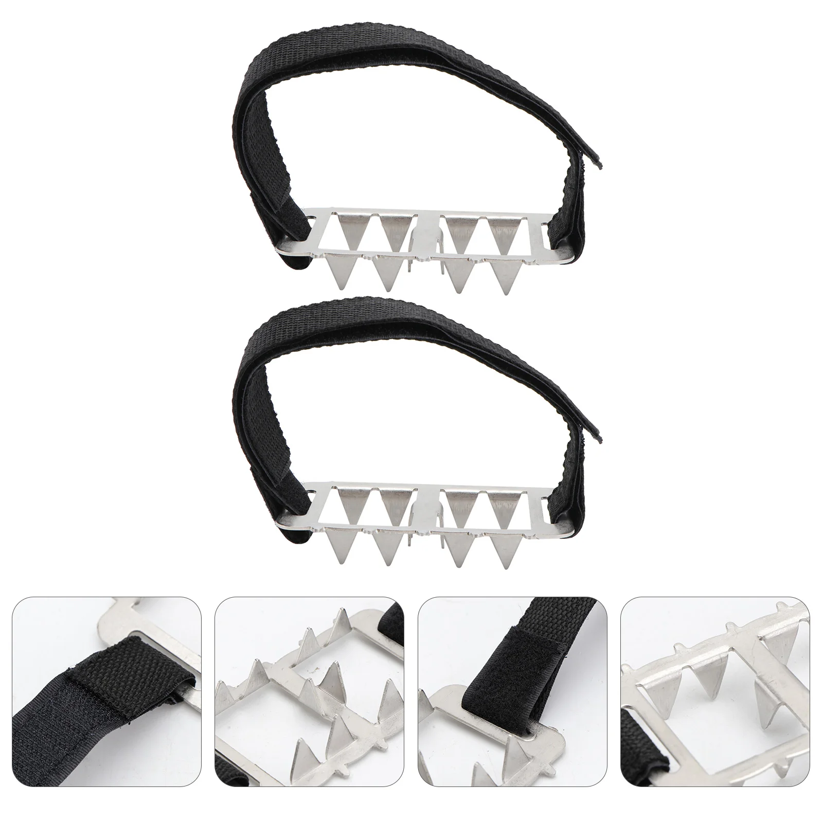 

Filler Stainless Steel Crampons Climbing Shoes Ice Cover Rod Snow Cleats Travel