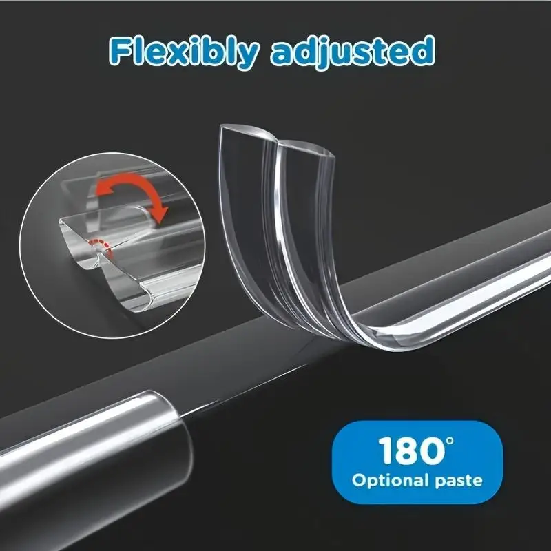 1/3/5M Table Edge Guard Furniture Corner Protector Strip Self Adhesive Transparent Kids Collision Proof Soft Bumper Baby Safety
