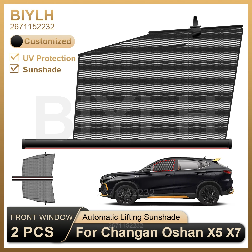 

Индивидуальный теплозащитный экран для Changan Oshan X5, передний боковой солнцезащитный козырек на лобовое стекло автомобиля, подходит для автомобиля, солнцезащитный козырек, защита от ультрафиолета, автоаксессуары