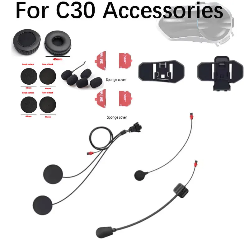 

Аксессуары для мотоциклетной Bluetooth-гарнитуры SENA C30