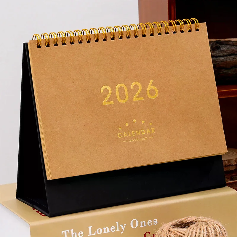 2026 Desk Calendar Annual To Do List Monthly Daily Planner Time Management Book