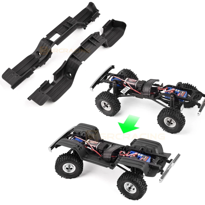 3D Printing Fender Frame Modification Chassis Closed for 1/18 RC Crawler TRX4-M FORO F150 Upgrade Parts