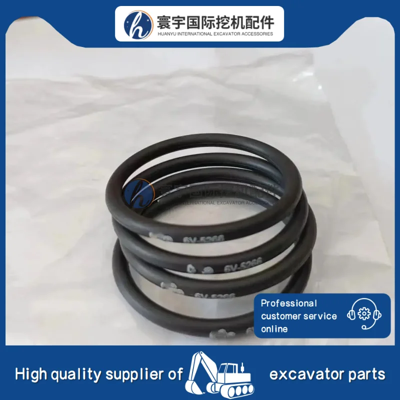 

3306 C7 3406C 3412 C15 Уплотнительное кольцо двигателя 6V5266, совместимое с деталями экскаватора Caterpillar 325D 324D 329D 322C