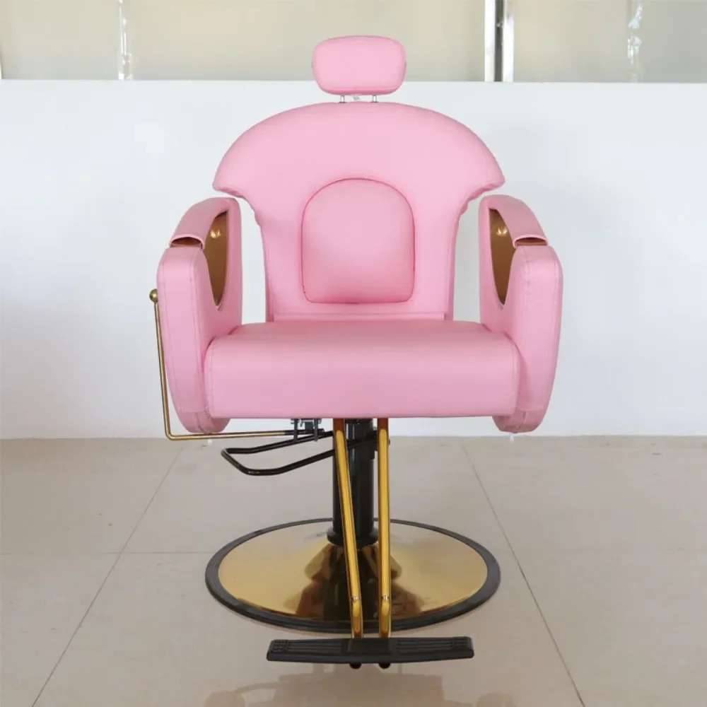 Hair salon chairs, internet celebrities, har salon chairs, air salons, dedicated light luxury lifting and folding hai cutting