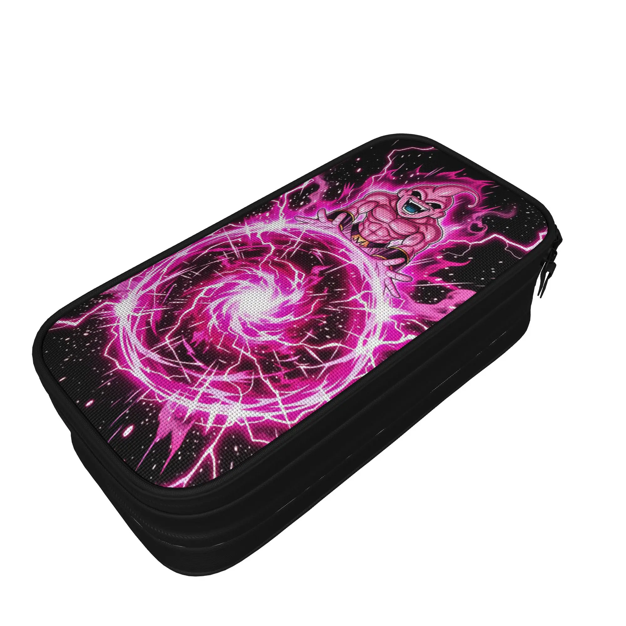 Pinks Monster  Pencil Case Dragon-Balls Zipper Pencil Pouch Students Aesthetic College School Pencil Cases Stationery Organizer