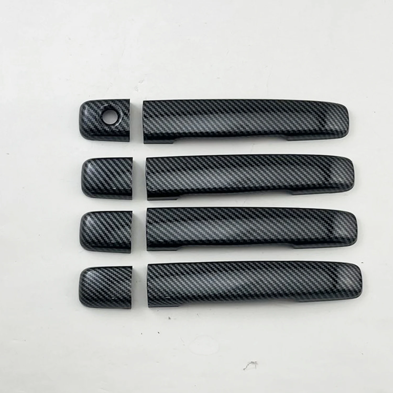 

For Nissan Quest 2011 2012 2013 2014 2015 2016 High Quality Door Handle Cover ABS Plastic Black Carbon Plating 8PCS