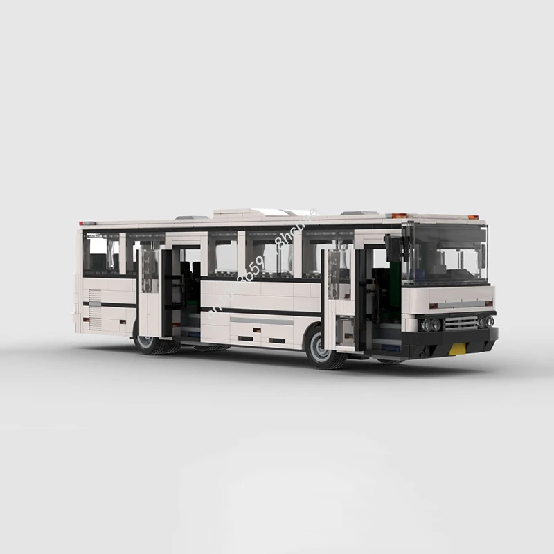 ตัวต่อรถโดยสารอิคารุส 256.22V1 จำนวน 1173 ชิ้น แบบจำลองรถเมล์ในเมือง ตัวต่อแบบโมเดล ของเล่นเสริมสร้างจินตนาการและการเรียนรู้สำหรับเด็ก ของขวัญ DIY