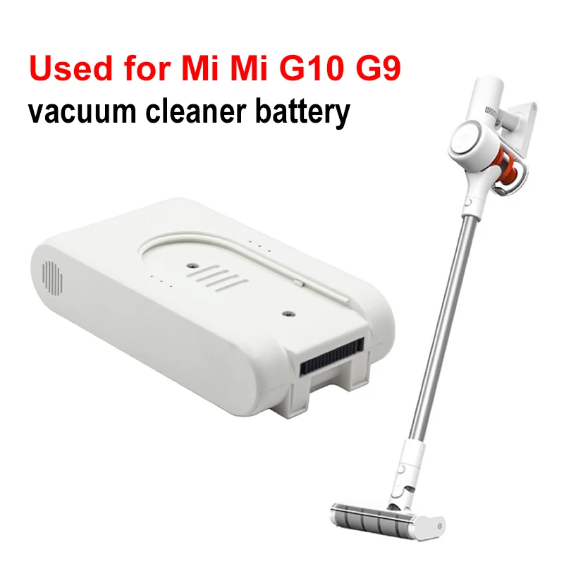 

25.2V 3000mAh For G9 Replacement Battery for Xiaomi Mijia G10 Handheld Cordless Vacuum Cleaner Parts External Battery Charging