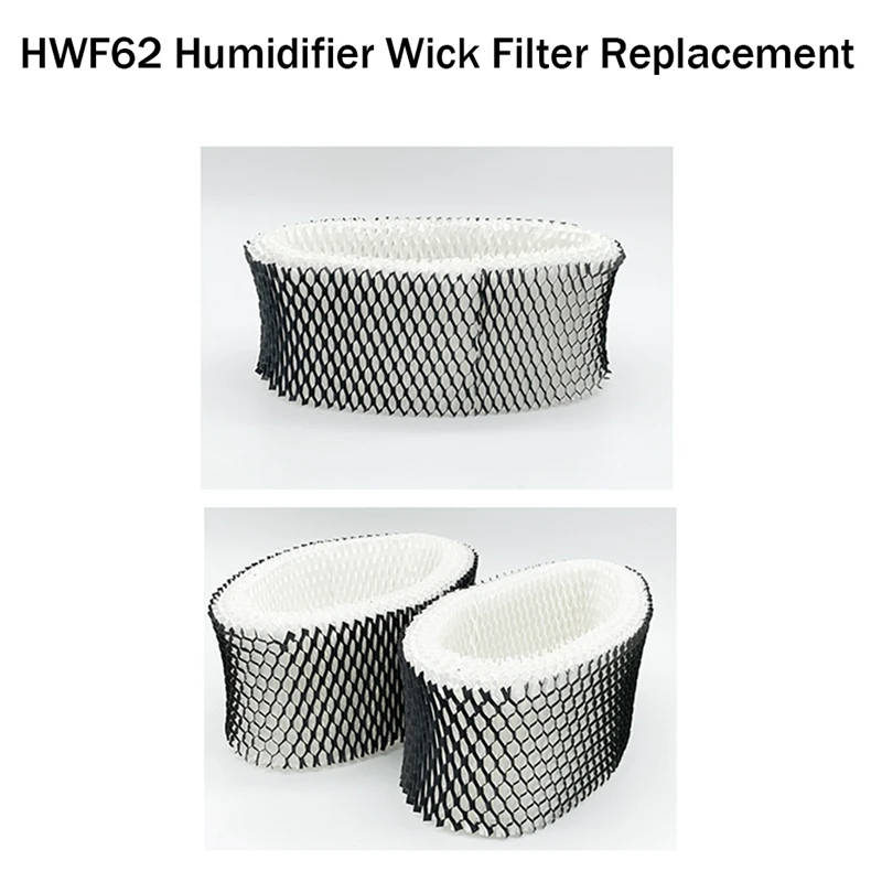 Humidifier Wick Filterอะไหล่สําหรับHWF62 ใช้งานร่วมกับSCM1100, SCM1701, SCM1702, SCM1762 6 แพ็ค