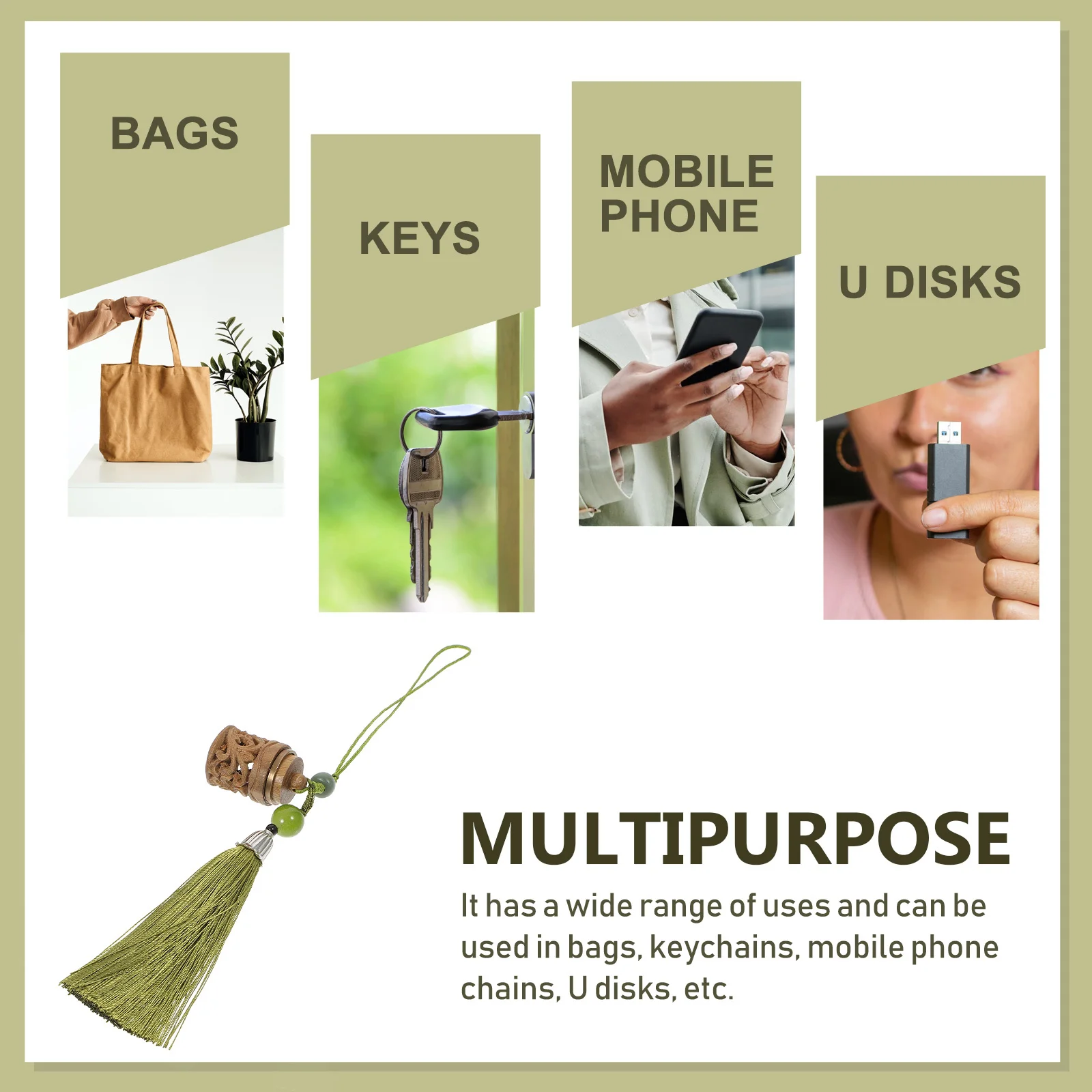 1 قطعة صندوق الكيس قلادة الجوف الجوف التدريجي المفاتيح سحر خفيفة الوزن المحمولة للحقائب الهاتف المحمول كيرينغ ديكور الروائح #1