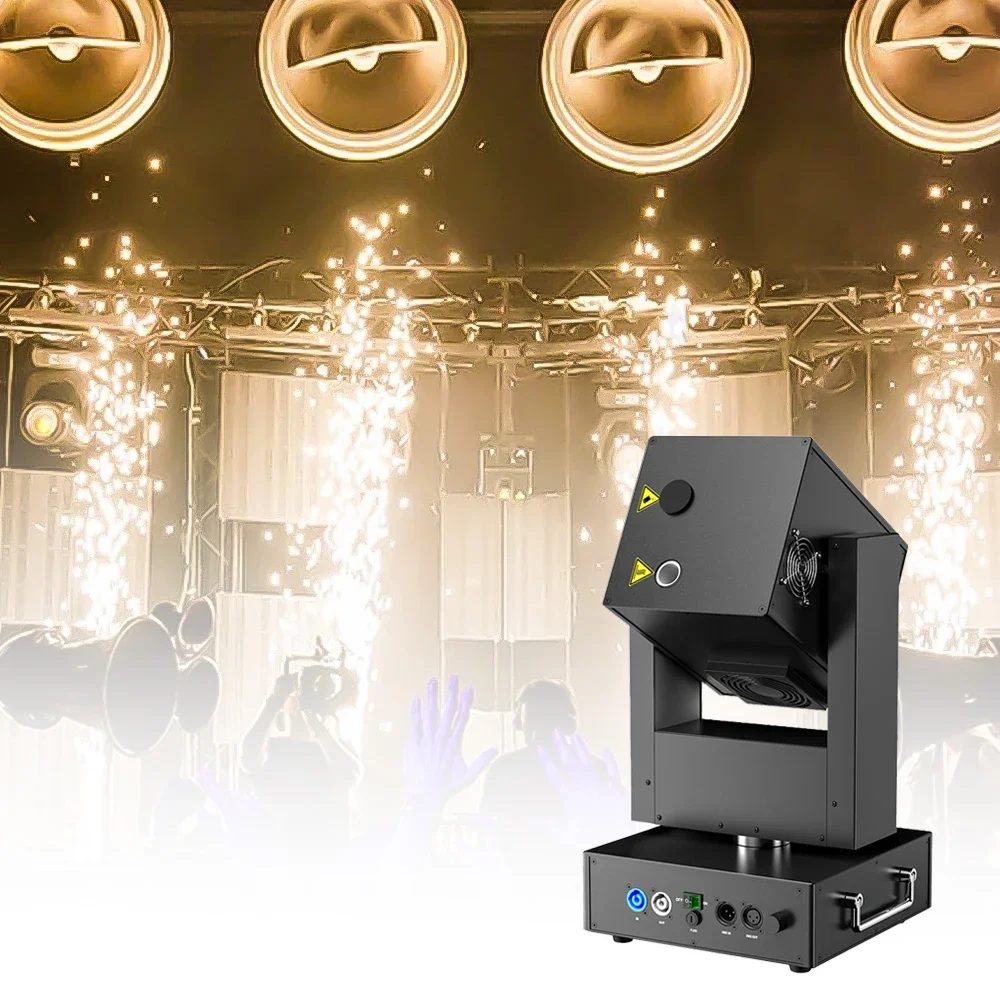 Patton 750W Wireless Sparkler Fireworks Moving Head Cold Spark Machine for Wedding