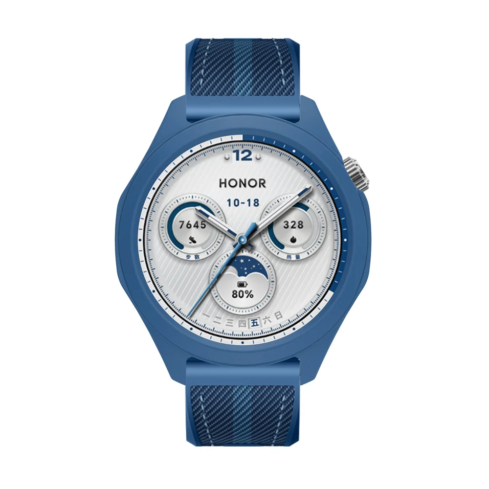 Case For Honor Watch 6 Soft and Flexible Silicone Lightweight Protective Shell Watch Frame Cover Decoration For Honor 6plus
