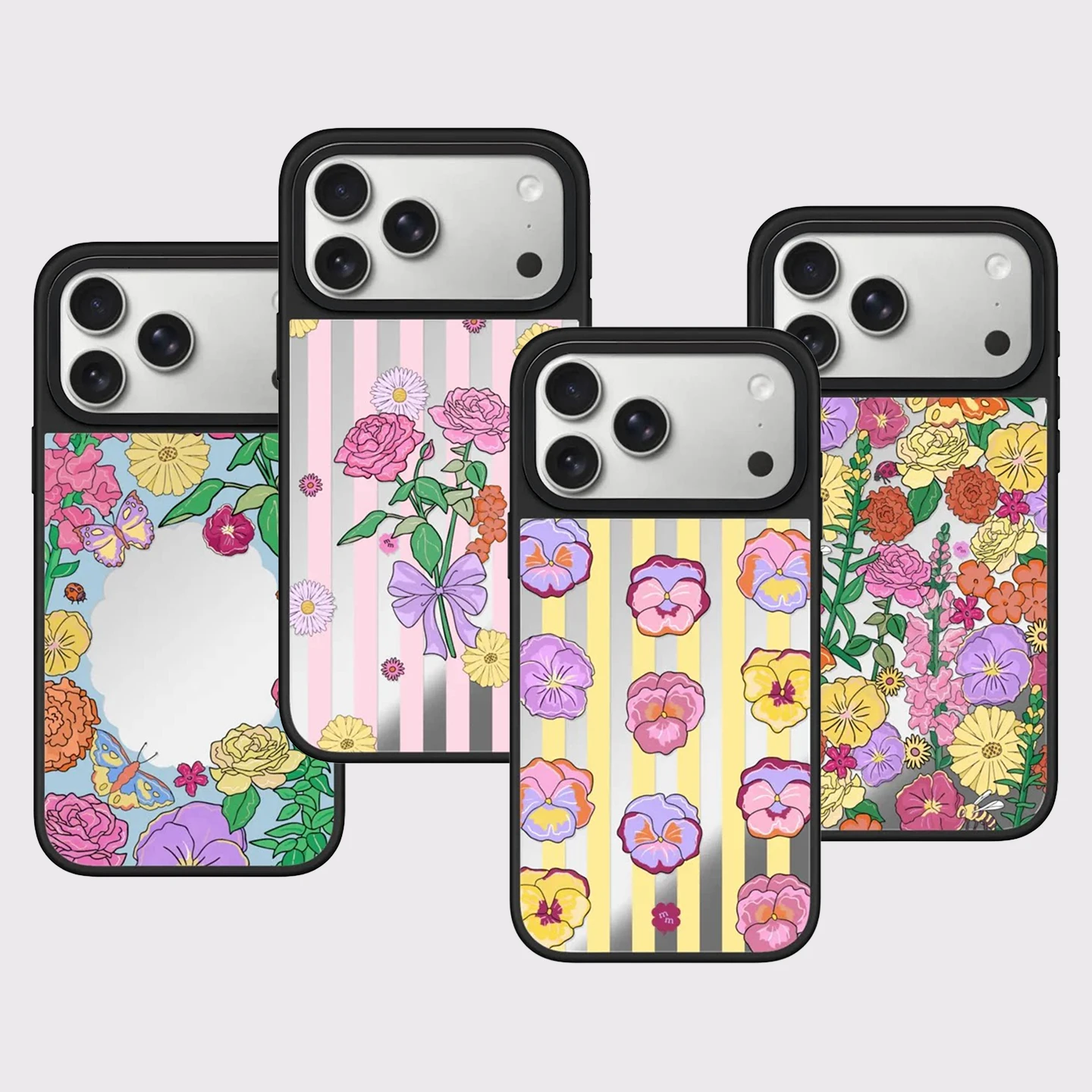 6090626 Mirror Surface Magnetic Phone Case Cover for IPhone 13 14 15 16 17 18 Pro Max Case