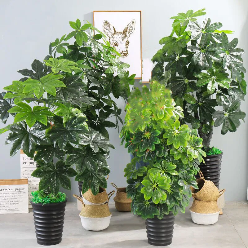 

Искусственное декоративное растение S02118: имитация гавайской пальмы, искусственный фикус бонсай, банановая пальма