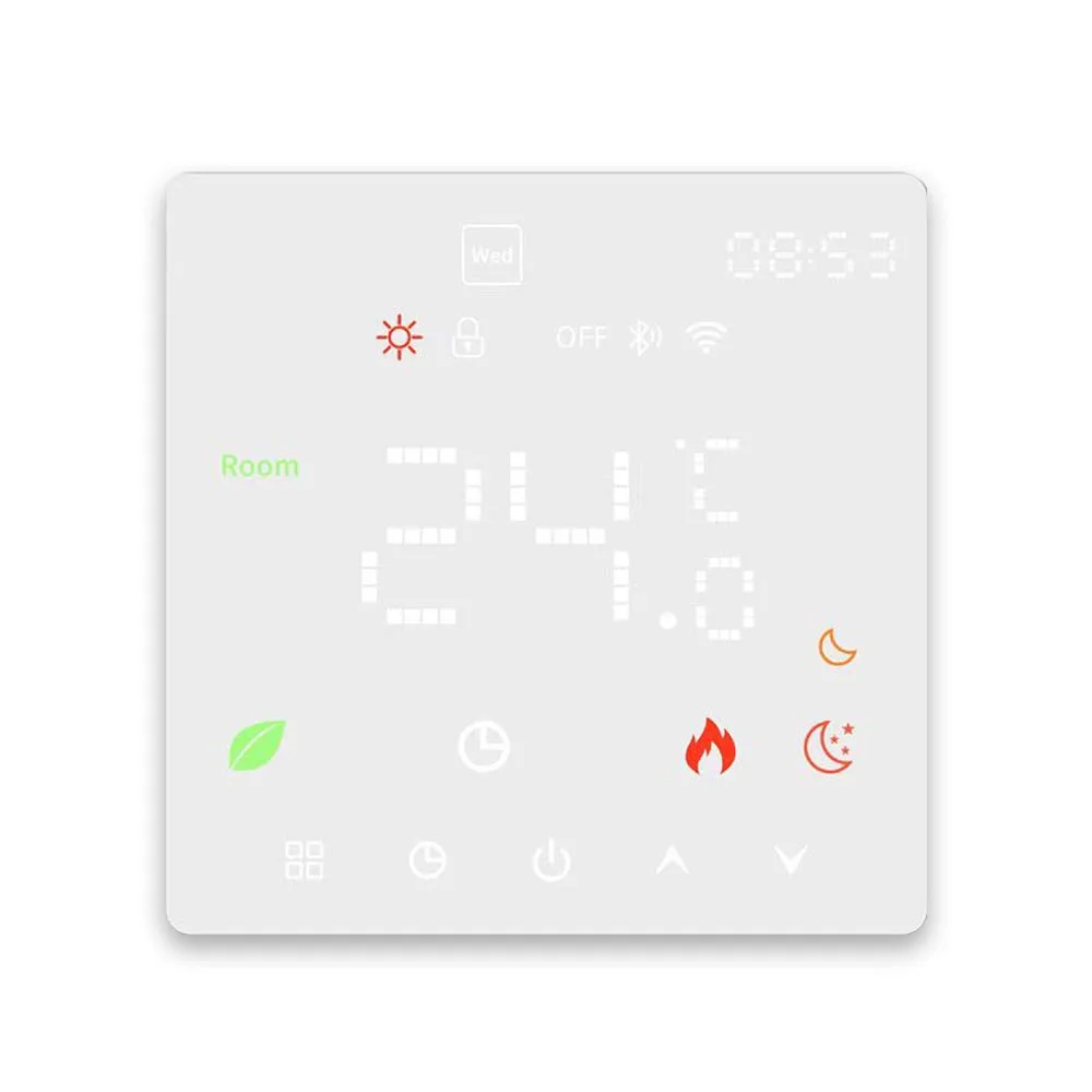 

Msthermic Progrommable Thermostat Digital Temperature Controller 220v Smart Home Underfloor Heating Thermostat