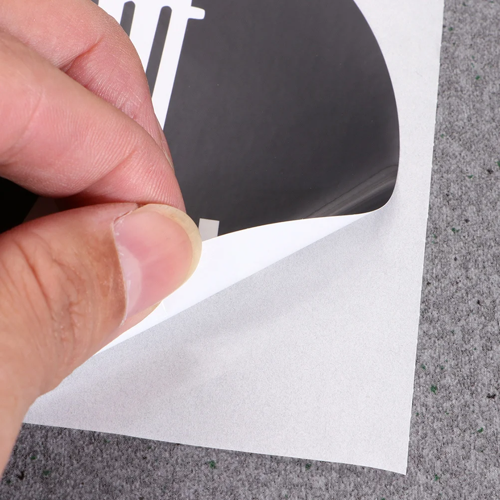 

8Pcs PVC Garbage Sorting Decals Large Lettering Trash Can Stickers Waterproof Self Adhesive Vinyl Labels for Waste