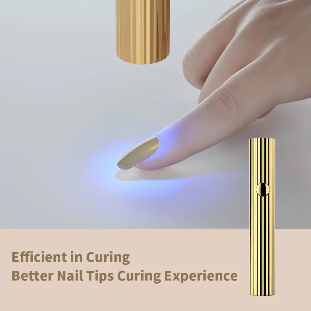 آلة تجفيف الأظافر سريعة الجفاف USB المحمولة ، مصباح LED صغير بالأشعة فوق البنفسجية ، ضوء لعلاج جميع هلام الأظافر