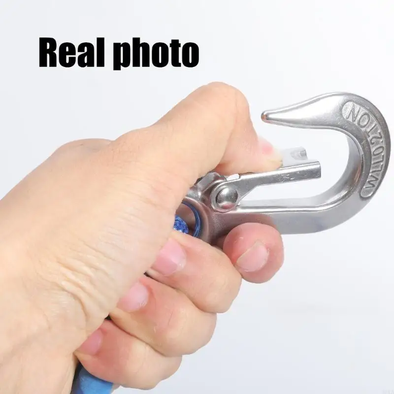 

W8EA Easy Установка Гибкая подвесная шнур гамака с нержавеющим крючком для подвесного кресла на открытом воздухе и игровых