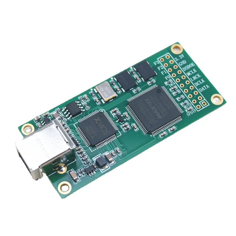 

XMOS XU208 CPLD Digital USB Audio Card Asynchronous USB Card DSD256/PCM384 For DAC Amplifier