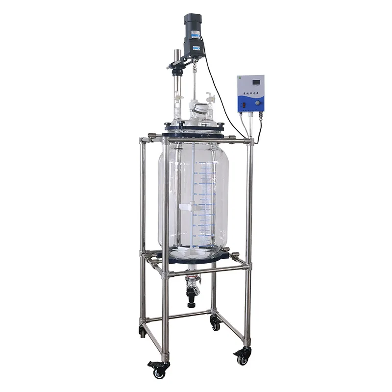 

Fangyuan Instrument Glass Separator Laboratory High Borosilicate Glass Solid-Liquid Extraction Device 20L30L50L