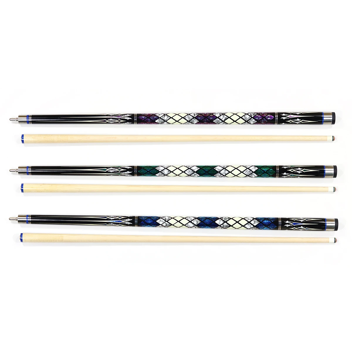 New Modern Nine-Ball Bilhar Piscina Cue Stick, Maple Madeira, Alta Qualidade, 58 \