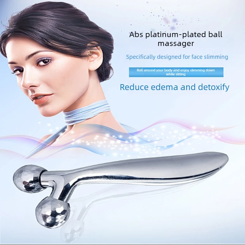 Masseur à rouleaux 3D en forme de Y, rotation à 360°, amincissement du visage, modelage du corps, relaxation musculaire, anti-rides, outils de massage facial