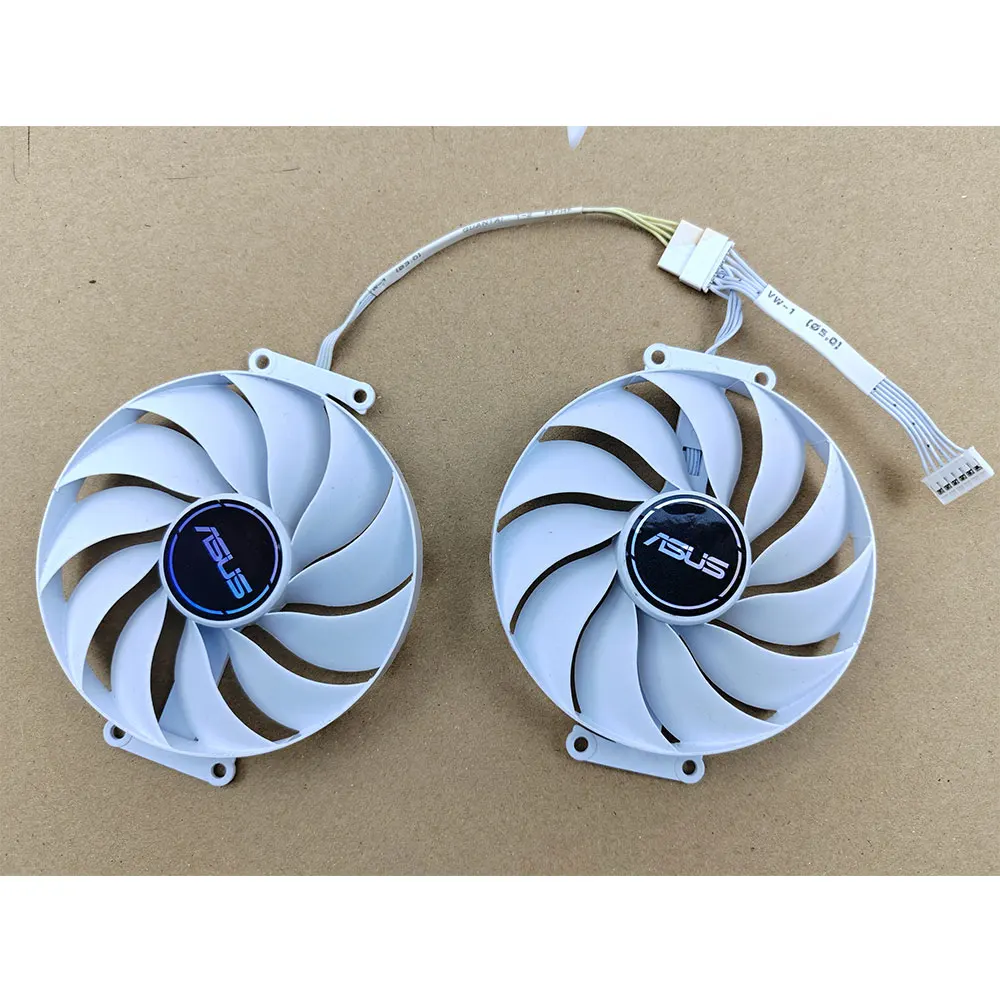 NEW  CF9015U12D FD9015U12D 6Pin 90MM RTX4060 Graphics card fan For ASUS GeForce RTX 4060 Ti DUAL  WHITE GPU fan