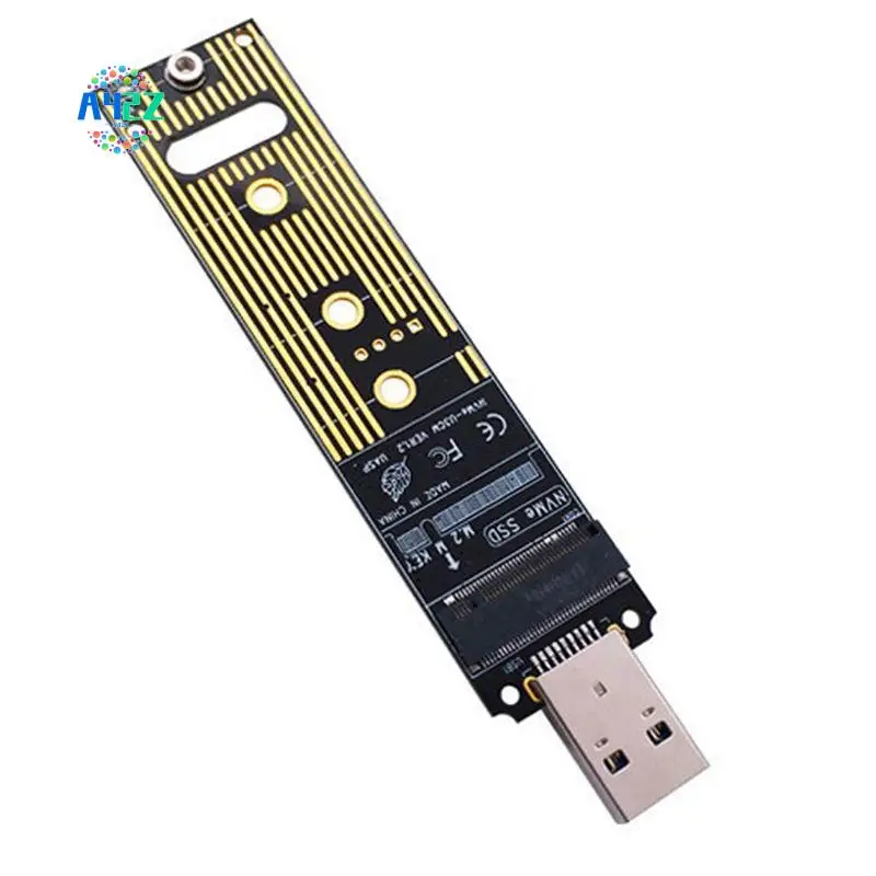 A42Z-M.2 NVME SSD To USB 3.1 Adapter PCI-E To USB-A 3.0 Internal Converter Card 10Gbps USB3.1 Gen 2