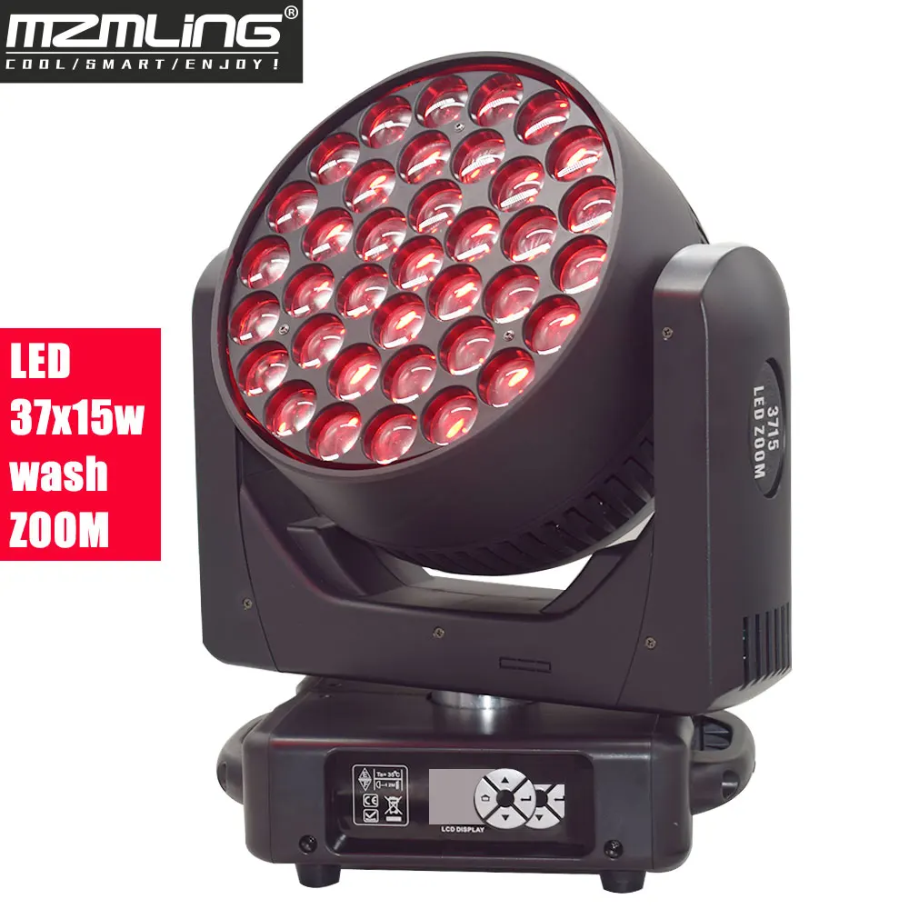 

Ship From Local Warehouse Led 37x15w Wash Dmx512 Moving Head Professional Dj /Bar /Party /Show /Stage Light Stage Machine