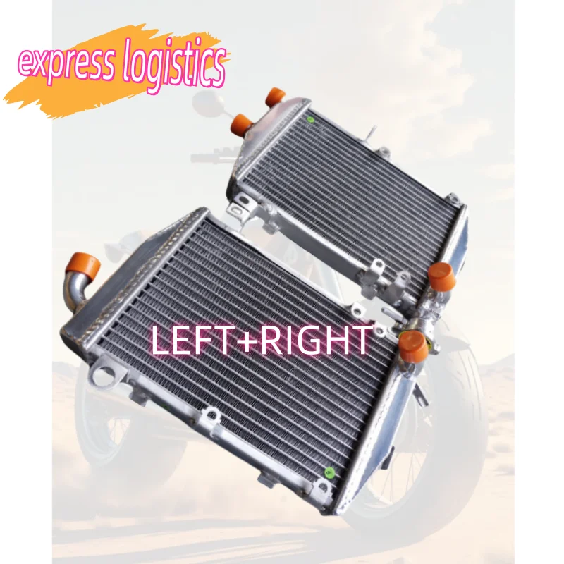 

LEFT+RIGHT Aluminum Radiator For 2002-2006 Honda SP1 SP2 RC51 SC45 VTR 1000 R VTR1000 RVT1000R 2003 2004 2005 02 03 04 05 06
