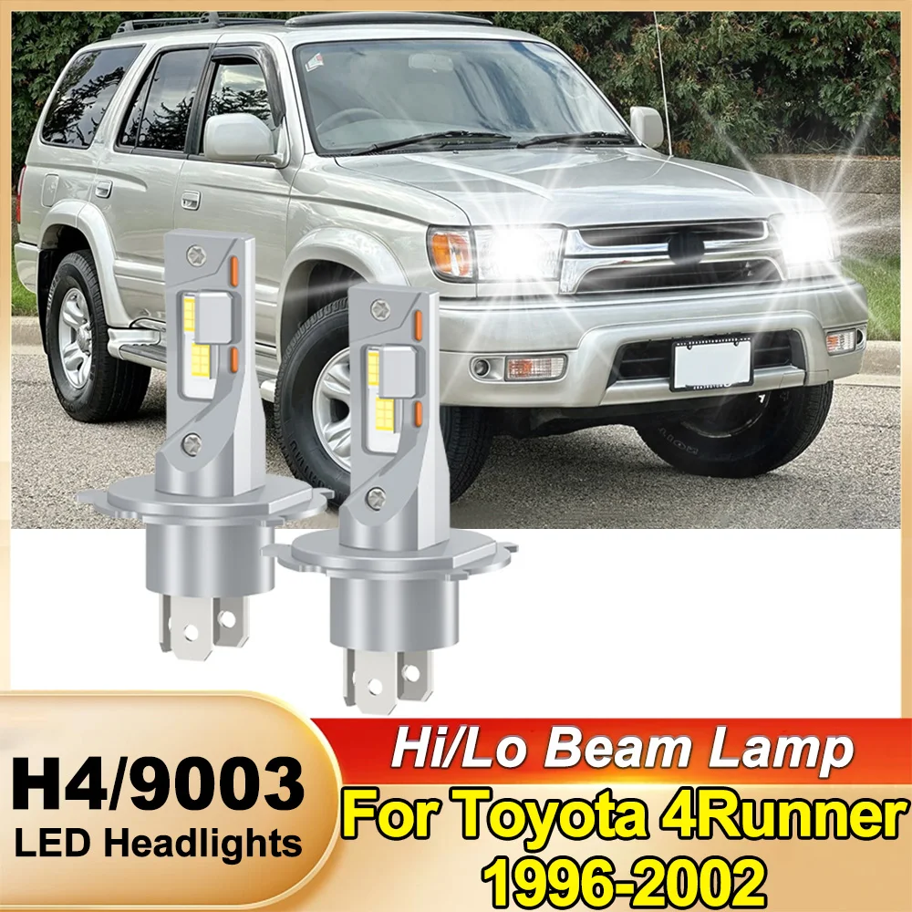 

Для Toyota 4Runner 1996-2002 High Power 9003/H4 светодиодные фары дальнего ближнего света 6000K белые 1:1 размер замена автомобильных фар