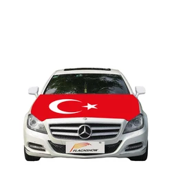 Fast Delivery National Turkey Flag Car Cover For Decoration