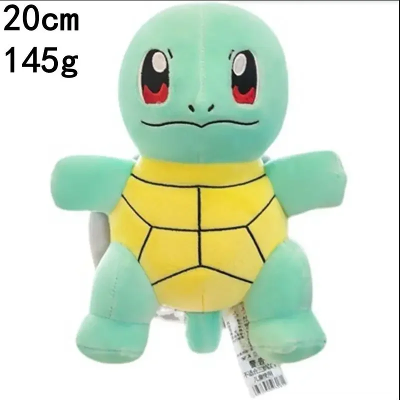 2025Pokemon Stuff Plush Toys Kawaii Pikachu Pichu Charmander Squirtle Psyduck Anime Soft Dolls Doll Kids Birthday Christmas Gift