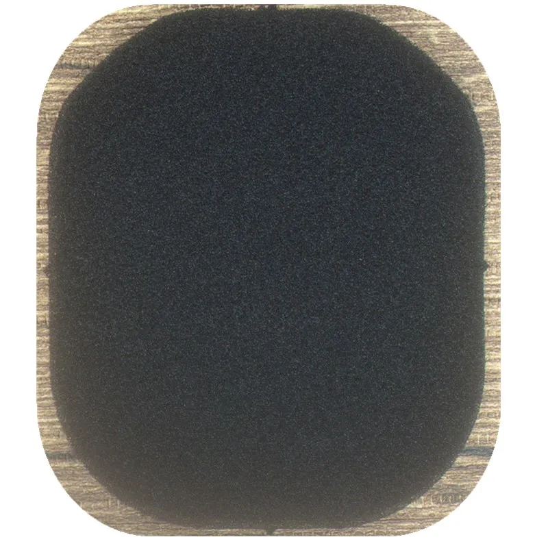 Copertura di ricambio per cuscinetti per le orecchie in tessuto di velluto per cuffie ASTRO A40TR tappi per le orecchie copertura per le orecchie cuscinetti per le orecchie parti di riparazione schiuma nera