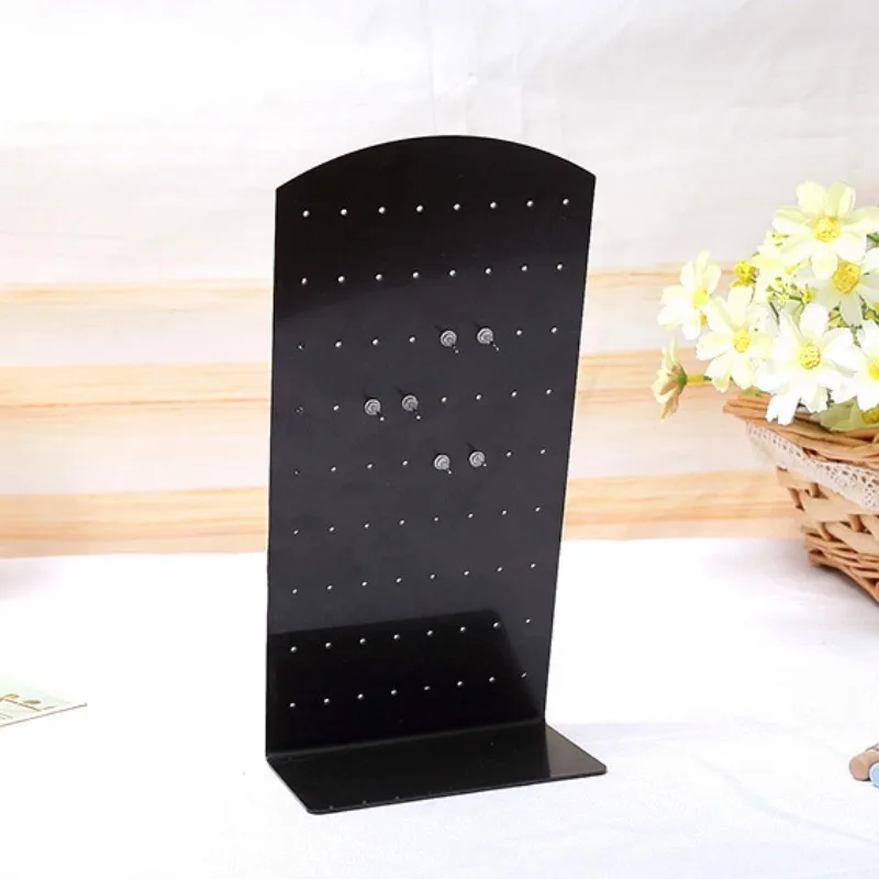 Portátil Criativo Jóias Display Rack, Brincos, Studs, Colar Stand, Titular, Organizador De Moda, Caixa De Armazenamento, 48, 72 Buracos