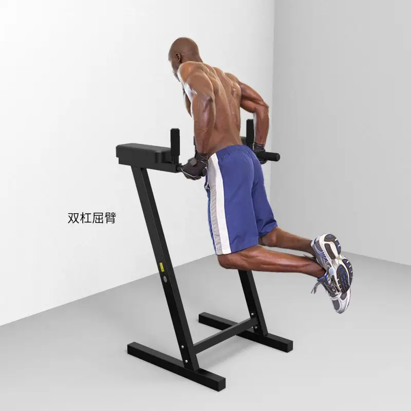 Place The Arm on The Ground, Stretch and Lift Leg, Roll The Abdomen, Pull Body Upwards, Support Frame，Parallel Bar Body Building