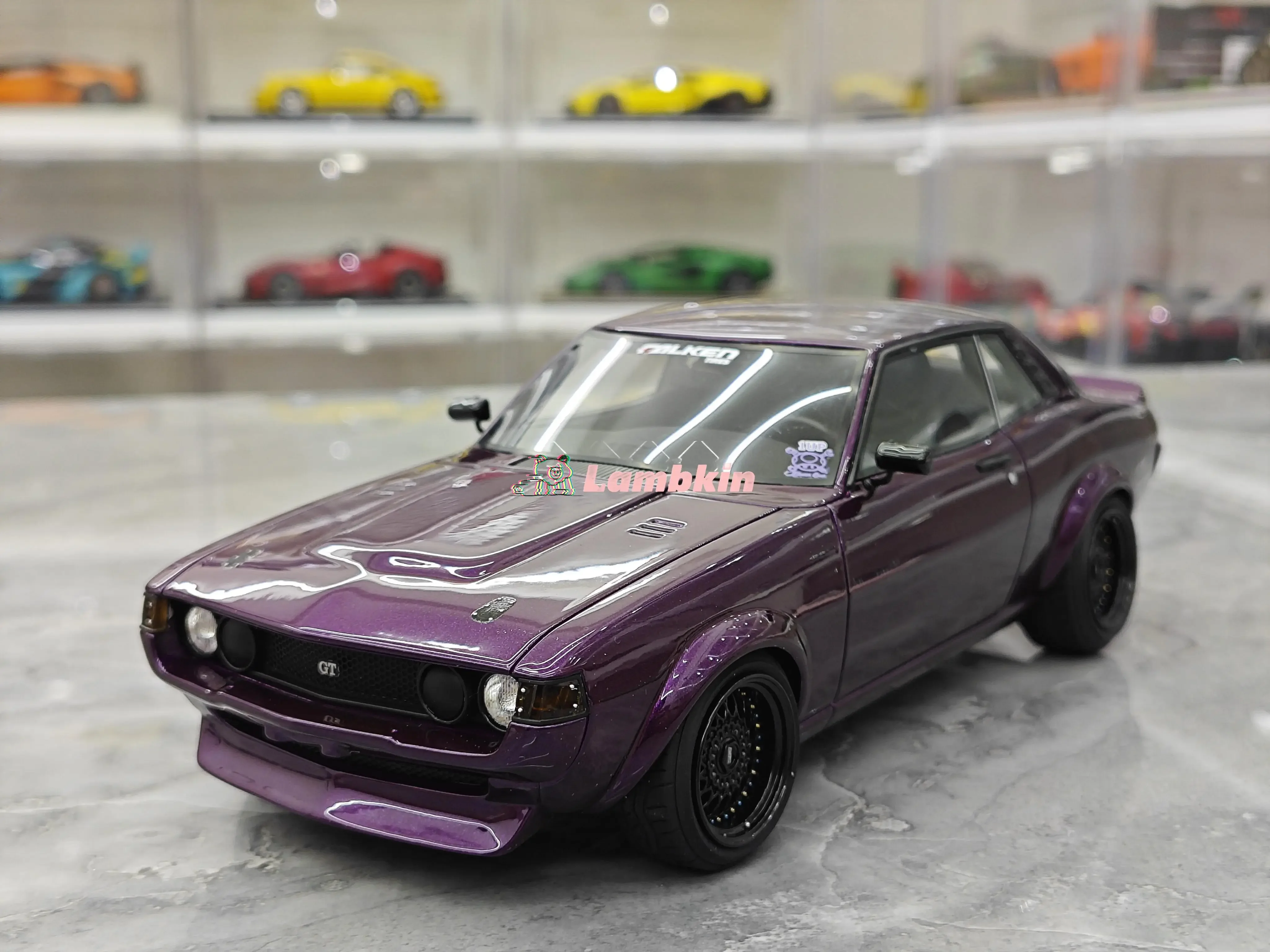 

OTTO 1/18 2015, Toyota CELICA RA24, ограниченная серия, имитация смолы, коллекция моделей автомобилей, подарочный орнамент