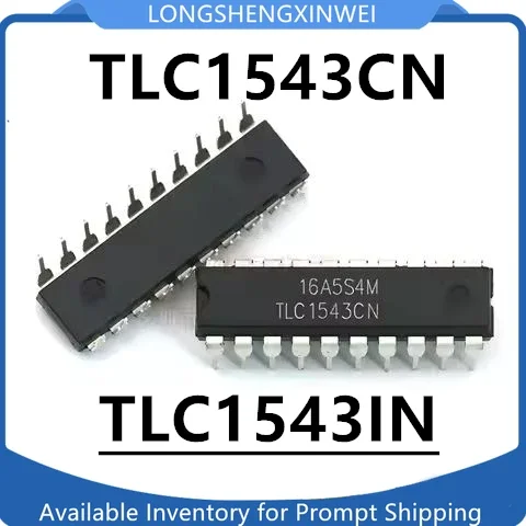 1PCS TLC1543CN TLC1543IN DIP20 10 Bit Analog-to-digital Converter Chip
