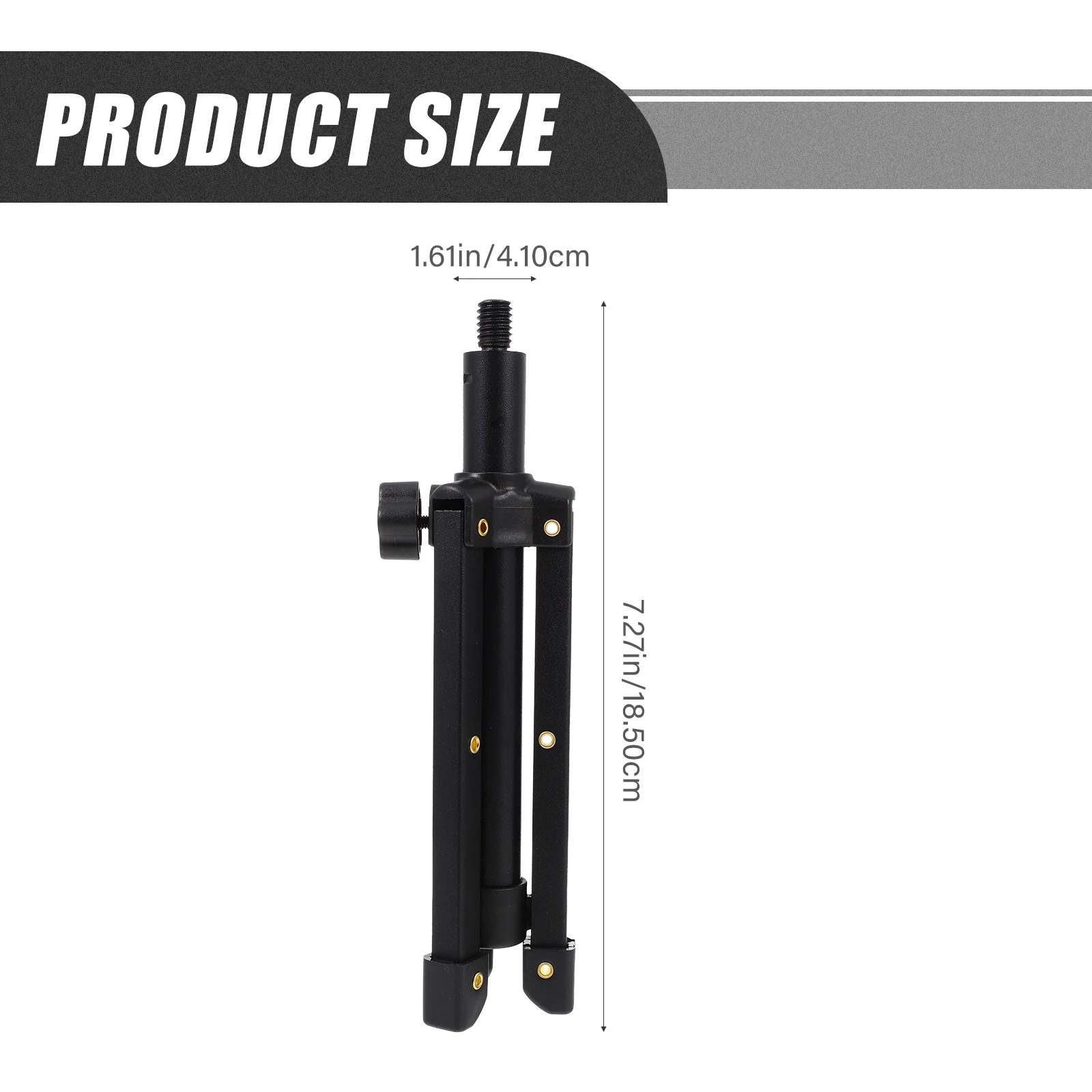 Portable Desktop Microphone Stand Foldable Tripod Adjustable Mic Holder Bracket Desk Mount Table Stand Accessories Parts Mic